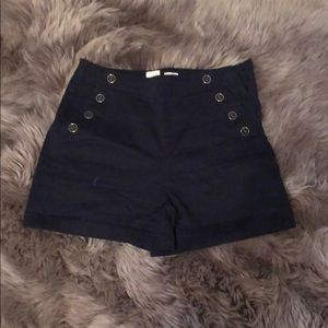 ❗️Bundle 3 Sale ❗️Navy Button Shorts